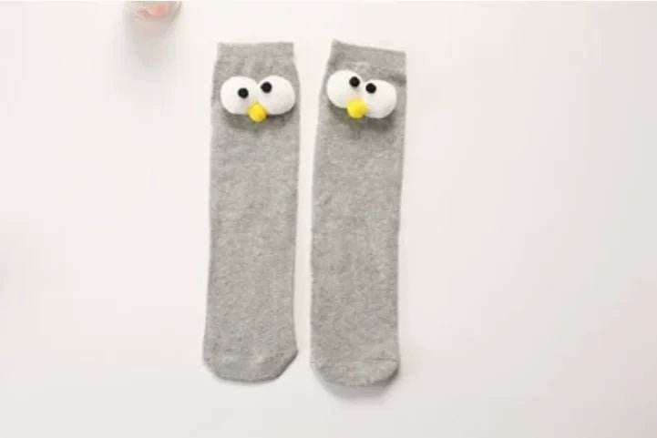 Women's 3D Eyes Funny Kawaii Socks - Harajuku Designer Cute Happy Gift Socks - lily supply