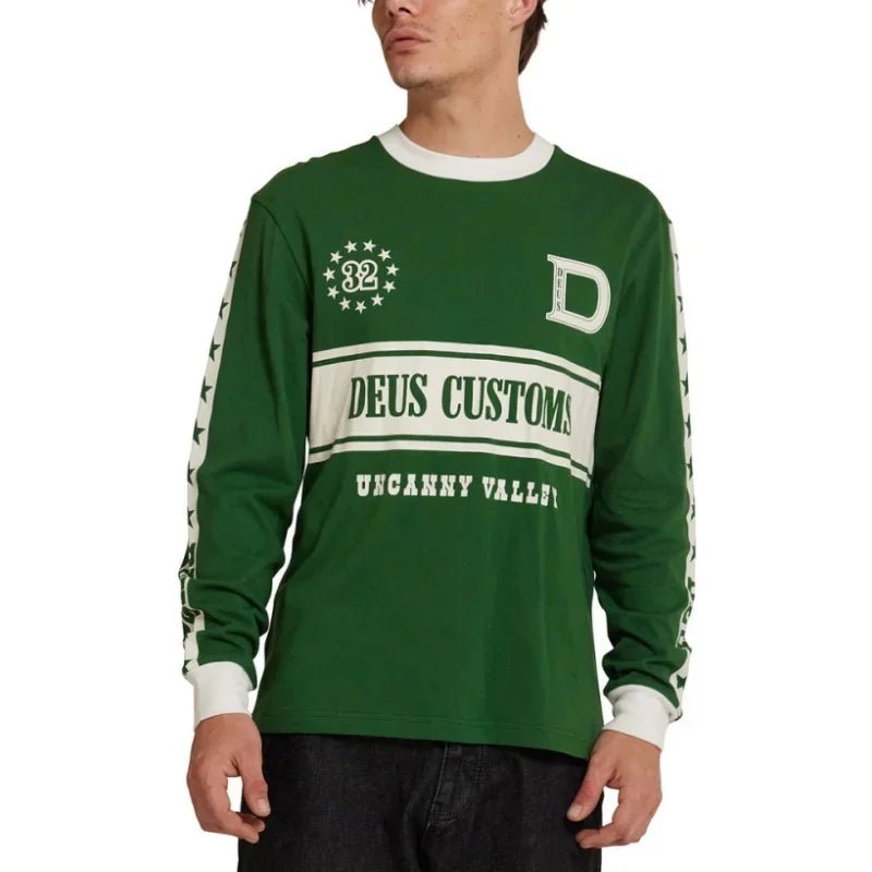 DEUS EX MACHINA Enduro Jersey – Long Sleeve Motocross Off - Road Riding Shirt - lily supply