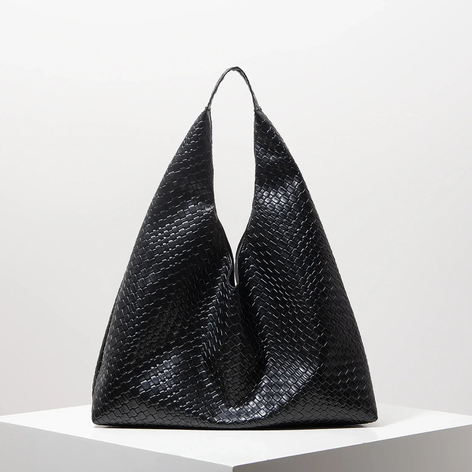 Minimalist Hobo Tote Bag - Retro Elegant Large Capacity Shoulder Bag
