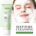 SADOER Salicylic Acid Facial Cleanser Face Wash Foam Face Cleanser Moisturizing Facial Cleansing Hydrating Skin Care Products - lily supply