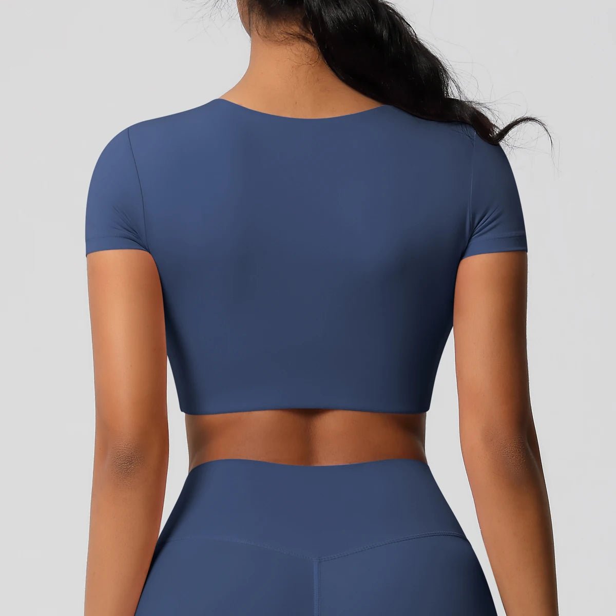 Women's Padded Sports T-Shirt | Gym Yoga Running Active Top - Women's Clothing - lily supply