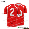 TESM Retro Sports Jersey – Men's & Women's Casual Top - Men's Clothing - lily supply