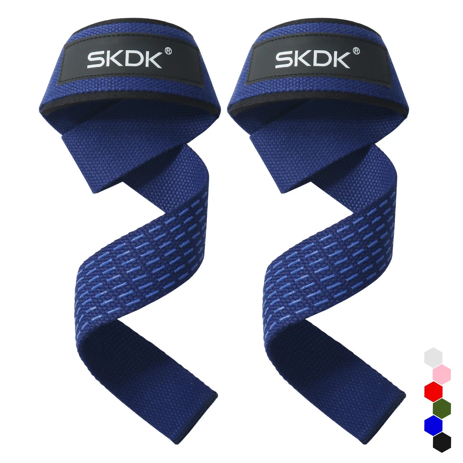 Weightlifting Wrist Straps & Deadlift Gloves - Barbell Dumbbell Anti-Slip Bands