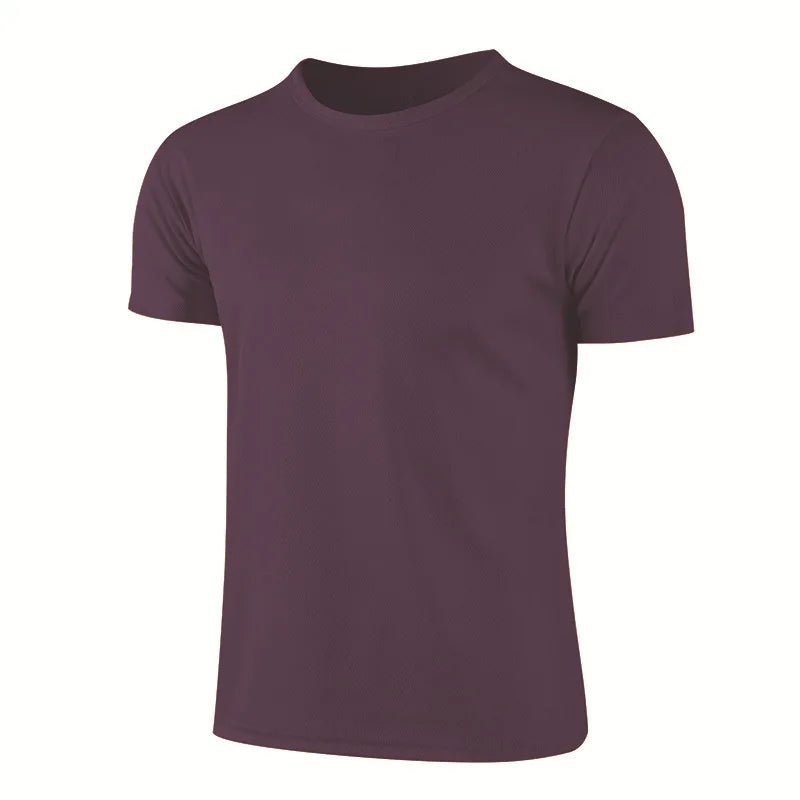 Men Women Quick Dry Short Sleeve Sport T Shirt Gym Jerseys Fitness Shirt Trainer Running T-Shirt Teenager Breathable Sportswears - lily supply