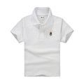 Boys Solid Polo Shirt School Uniform