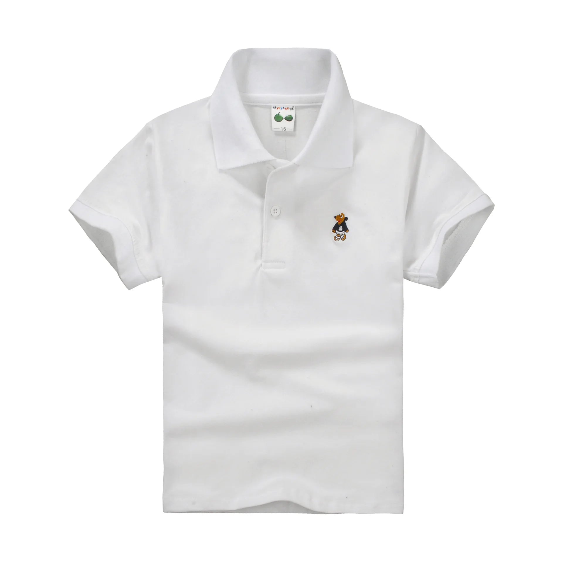 Boys Solid Polo Shirt School Uniform