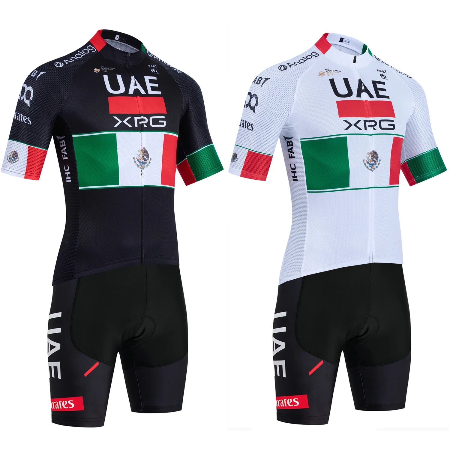 2026 New MEXICO Cycling Jersey UAE Team Bike Jersey Shorts Men Women Quick dry Ropa Ciclismo Pro Bicycle TShirt Clothing - lily supply