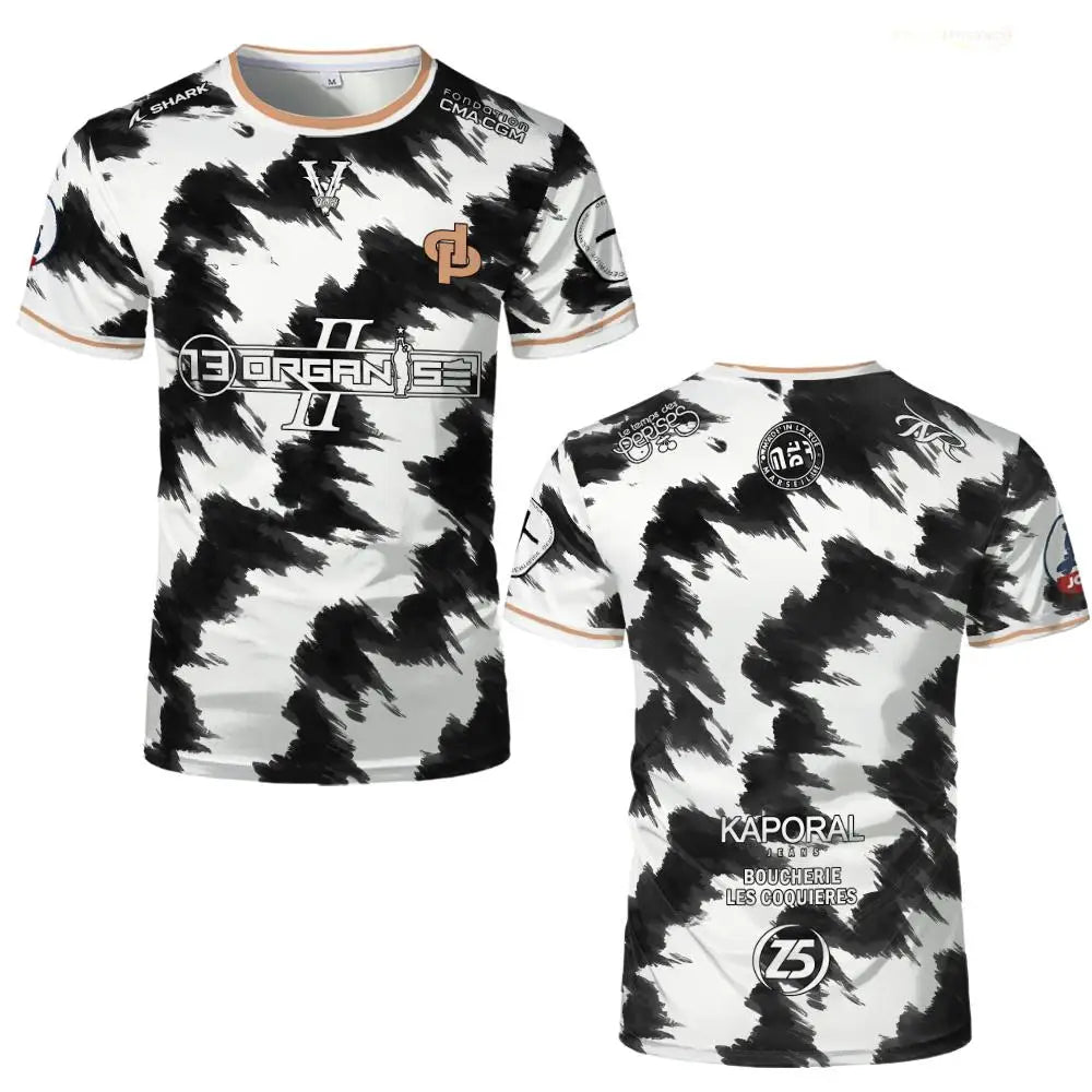 JUL Marseille Football Jersey – Hip Hop All - Over Print Streetwear - lily supply