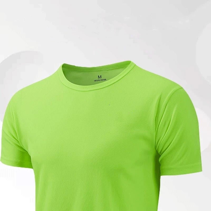 Quick - Dry Unisex Sport Jersey – Short Sleeve Training Shirt - lily supply