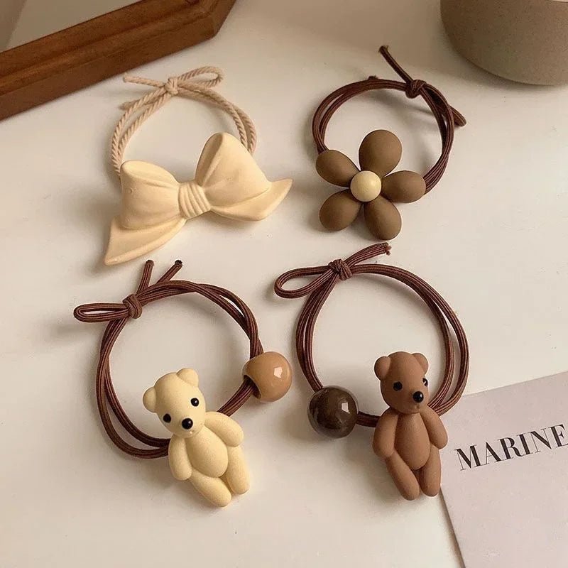 Trendy Minimalist Elastic Scrunchie - Elegant Durable Ponytail Holder - lily supply