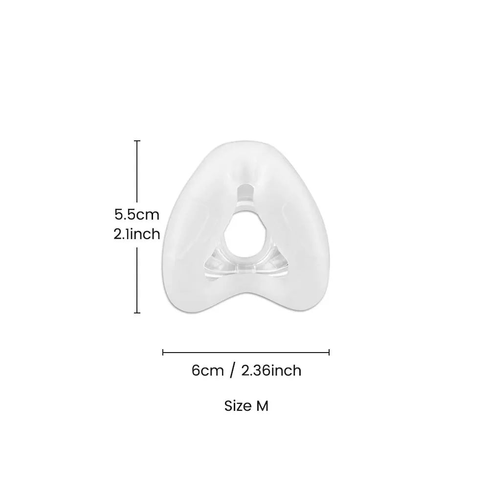 1/2pcs Nasal Cushion for Airfit N20 Silicone Replacement , Compatible with N20 Face Masks, AirfitN20 Mask Covering Nose，Soft - lily supply