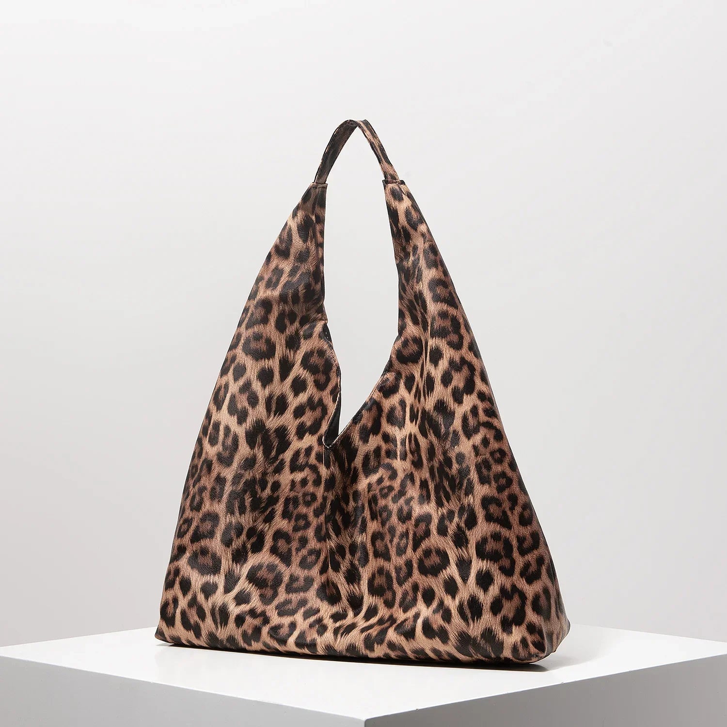 Minimalist Hobo Tote Bag - Retro Elegant Large Capacity Shoulder Bag
