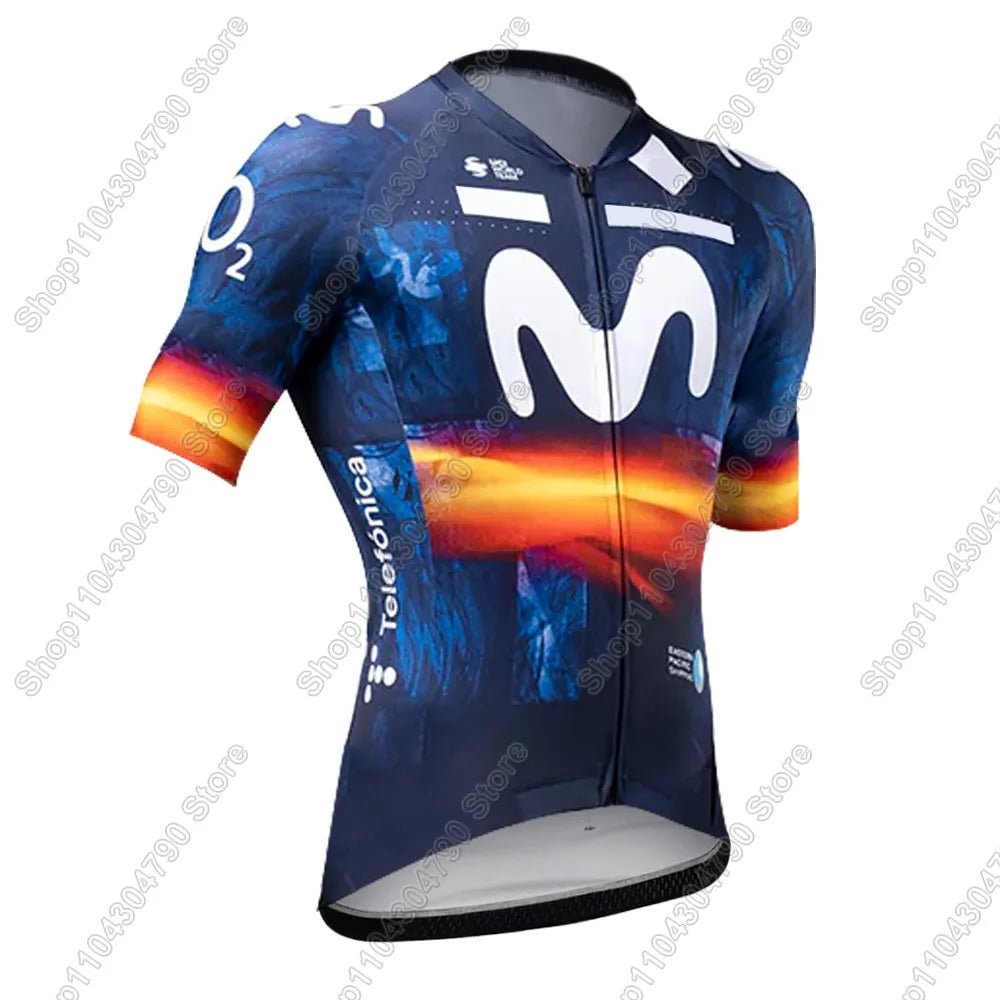 Spain Pro Team 2026 Cycling Jersey Set – Short Sleeve Road Kit - lily supply