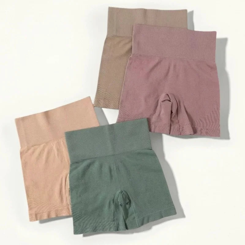 Women's High Waist Hip Lift Tummy Control Shorts - Fitness Sports Boxer Panty
