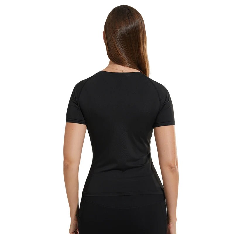 Womens Compression Shirts Short Sleeve Athletic Sports Quick Dry Compression Tops for Women Running Workout Shirt Yoga Shirts - lily supply