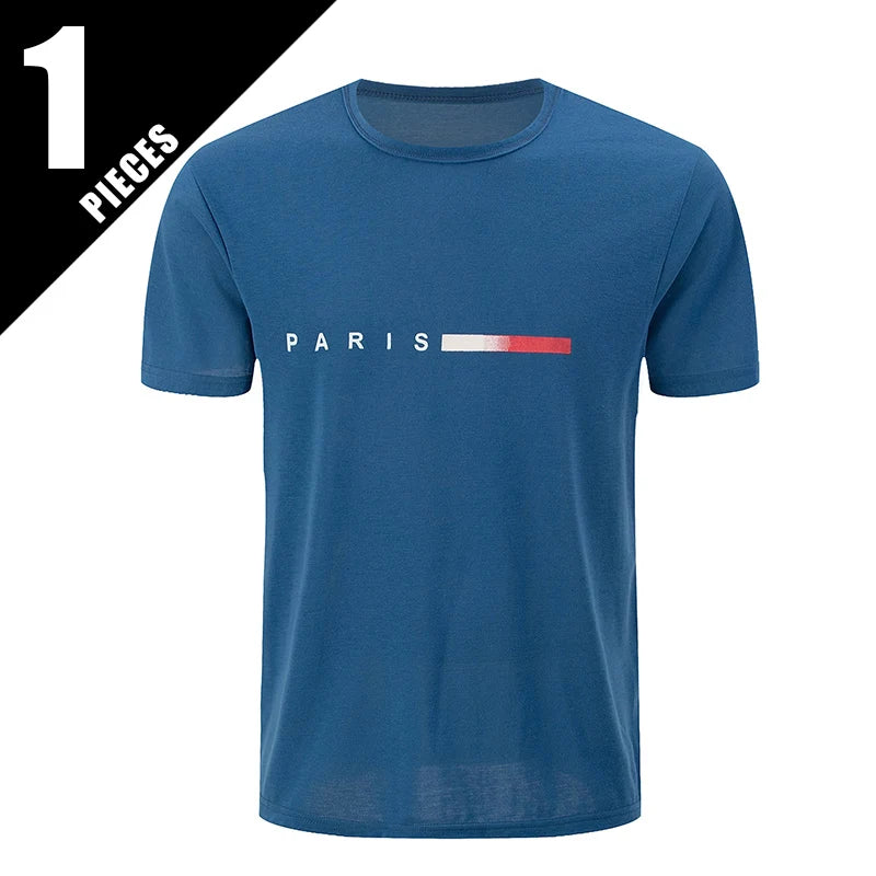 Men's Sports T-Shirt Set | Running Fitness Training Top