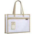Portable 2-Layer Waterproof School Tote Bag - Large Capacity Tutorial Bag
