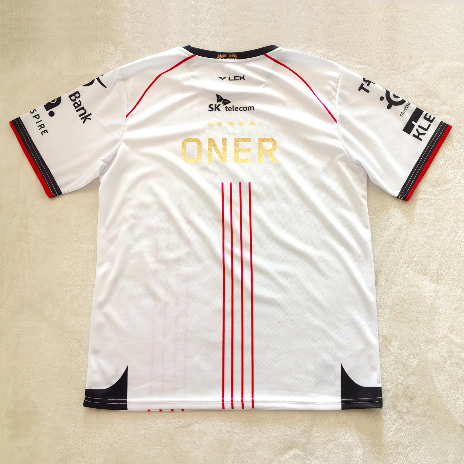 T1 Championship E - sports Jersey T-Shirt - lily supply