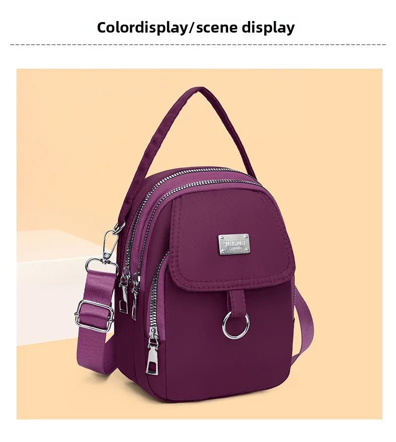 Women's Lightweight Phone Crossbody Tote Bag - Multi - Pocket Daily Outing Bag - lily supply