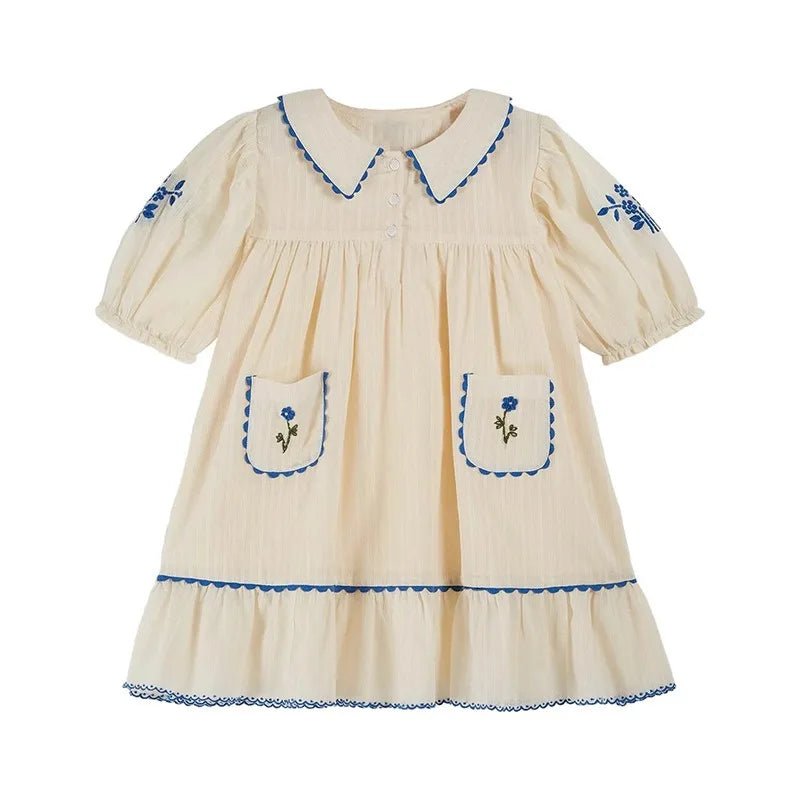 Kids Retro Print Summer Outfit Set | Top Tee & Shorts 2 - 12Y - lily supply