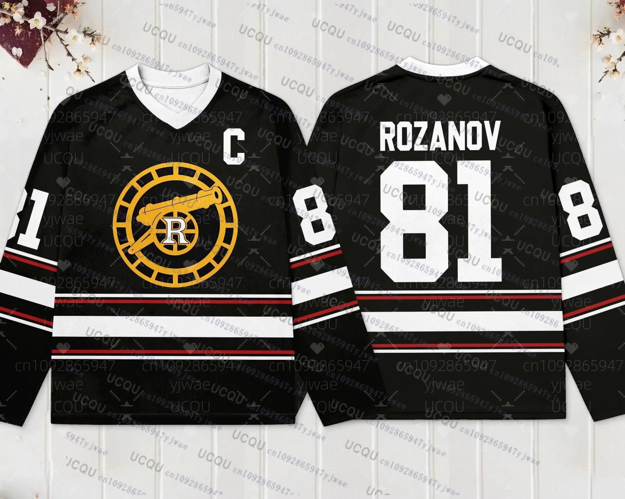 Women's Heated Rivalry Hockey Jersey – Long Sleeve Fan Sportswear - lily supply