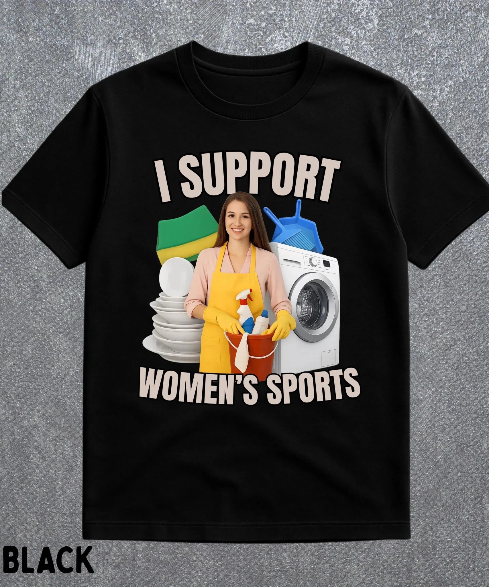 Men I Support Women's Sports T Shirt Unisex Women Oversize Tee Streetwear Casual Short Sleeve Funny Sarcastic Humor Gen Z Humor - lily supply