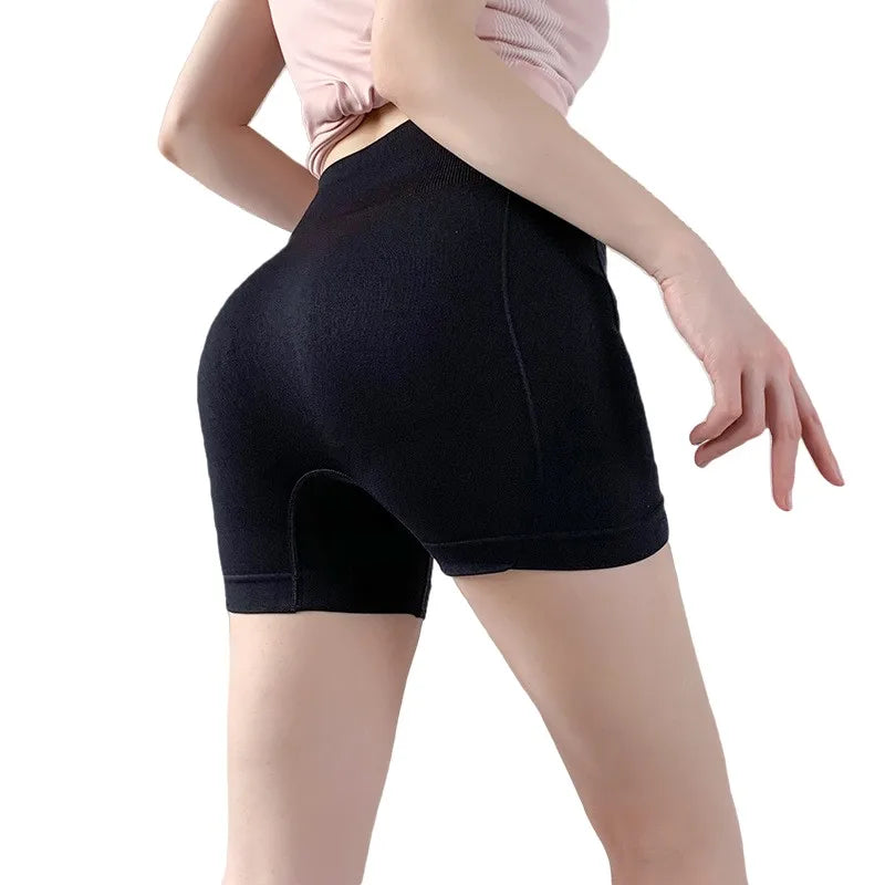 Women's High Waist Hip Lift Tummy Control Shorts - Fitness Sports Boxer Panty