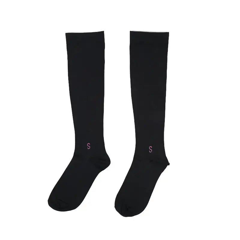 Women's Compression Calf Socks - Yoga Running Fitness Knee Support - lily supply