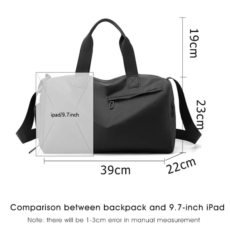 Travel Gym Bags Dry Wet Separation Shoulder Bag Yoga Fitness Travel Backpack Bags Men Women Waterproof Luggage Sports Handbag