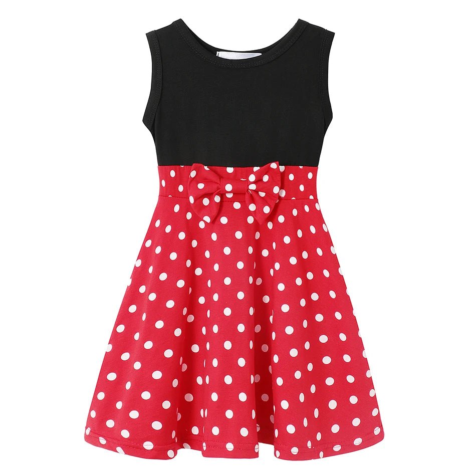 Children's Casual Dress for Girls Mermaid Rapunzel Dress One - Shoulder Sling Short Sleeve Princess Costume Summer Casual Vest - lily supply