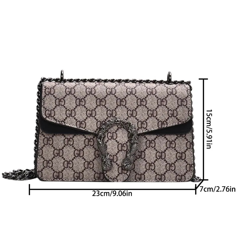 Advanced Wine God Bag for Women New Style Women Versatile Fashion Chain Bag Single Shoulder Crossbody Bag