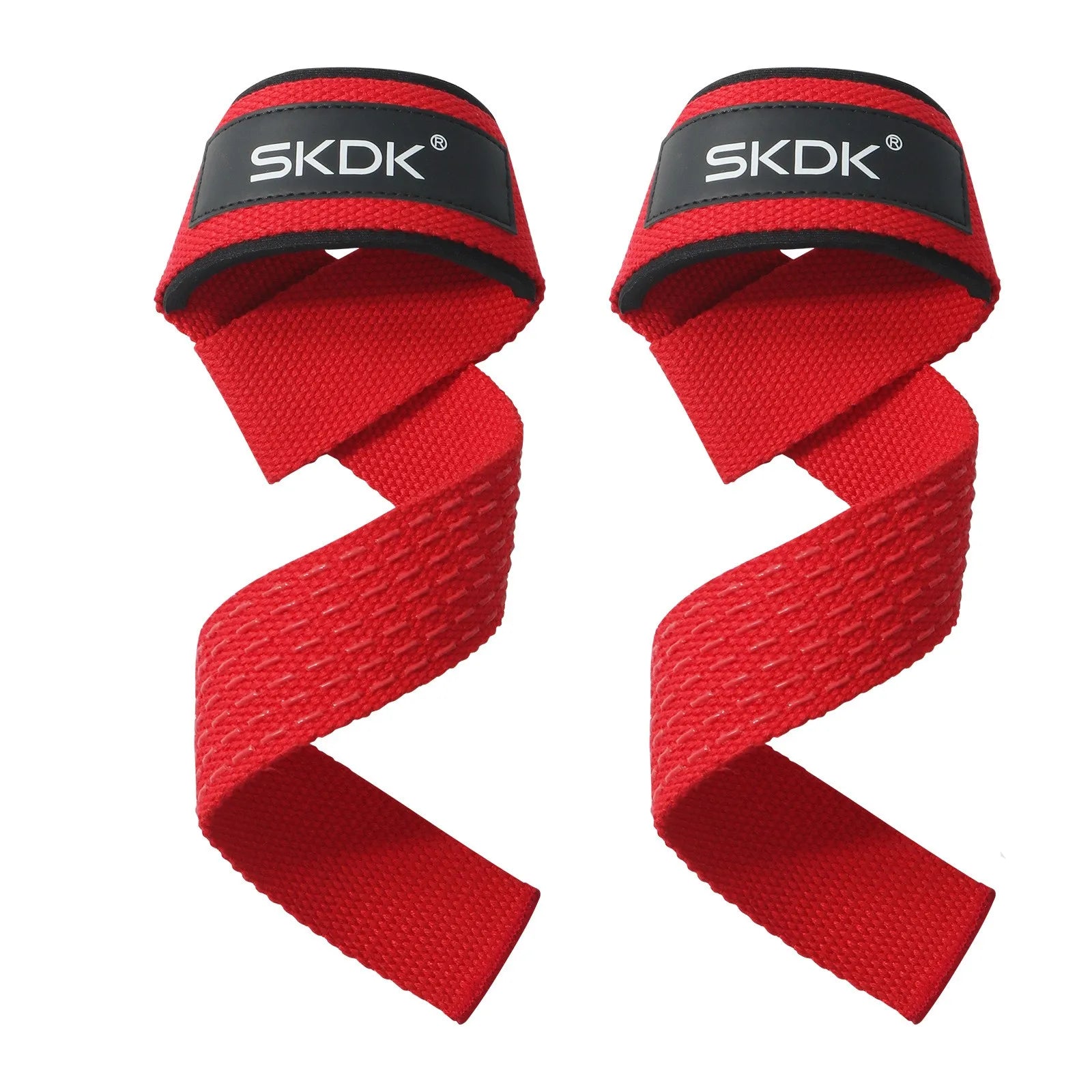Weightlifting Wrist Straps & Deadlift Gloves - Barbell Dumbbell Anti-Slip Bands