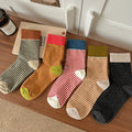 Women's Striped Preppy Long Socks – Classic Knee High Socks - lily supply