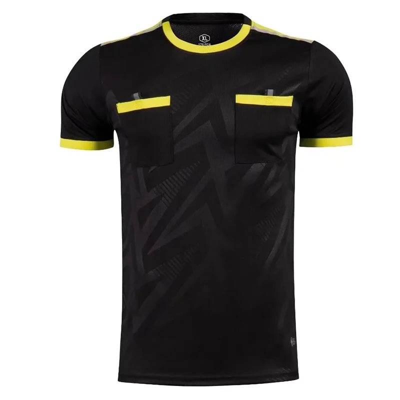 Football Referee Uniform – Short Sleeve Jersey with Pockets - lily supply