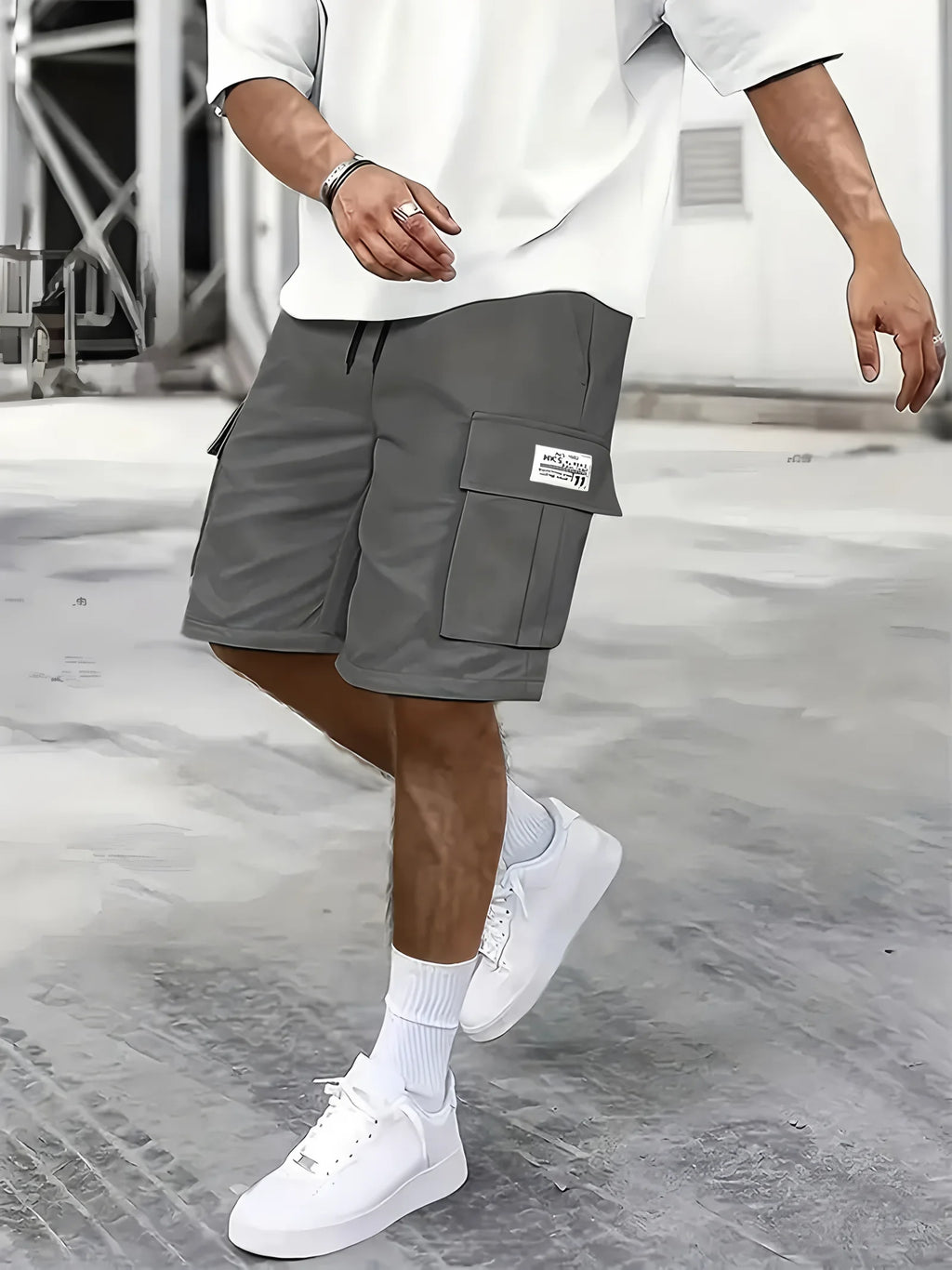 Men's Multi-Pocket Work Shorts – Casual Outdoor Sport Beach Pants