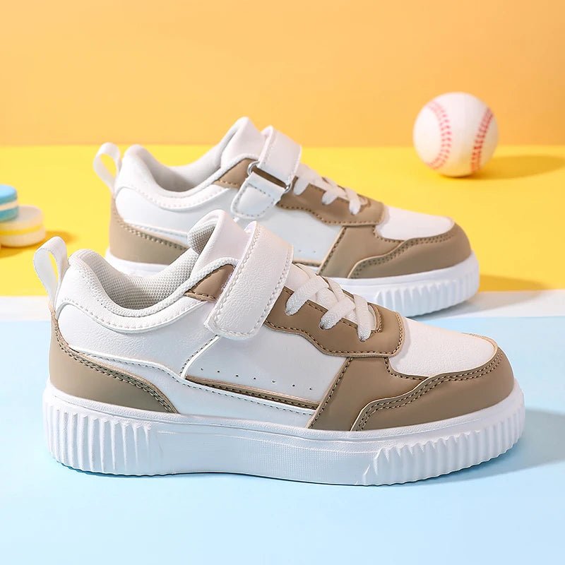 New Luxury Children Shoes Girls Sneaker White Pink Cute Daily Walking Kids Casual Sneaker Flat Sports Tennis Shoes for Girls - lily supply