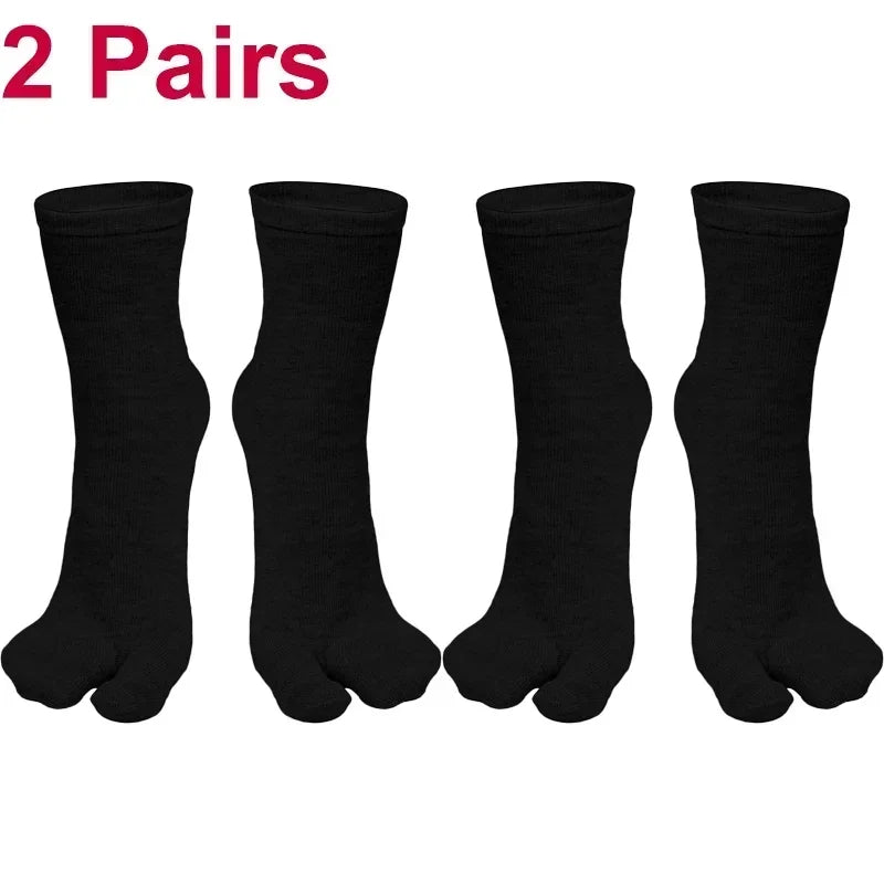 Japanese Tabi Two - Toe Split Socks – Traditional Tabi Style Socks - lily supply