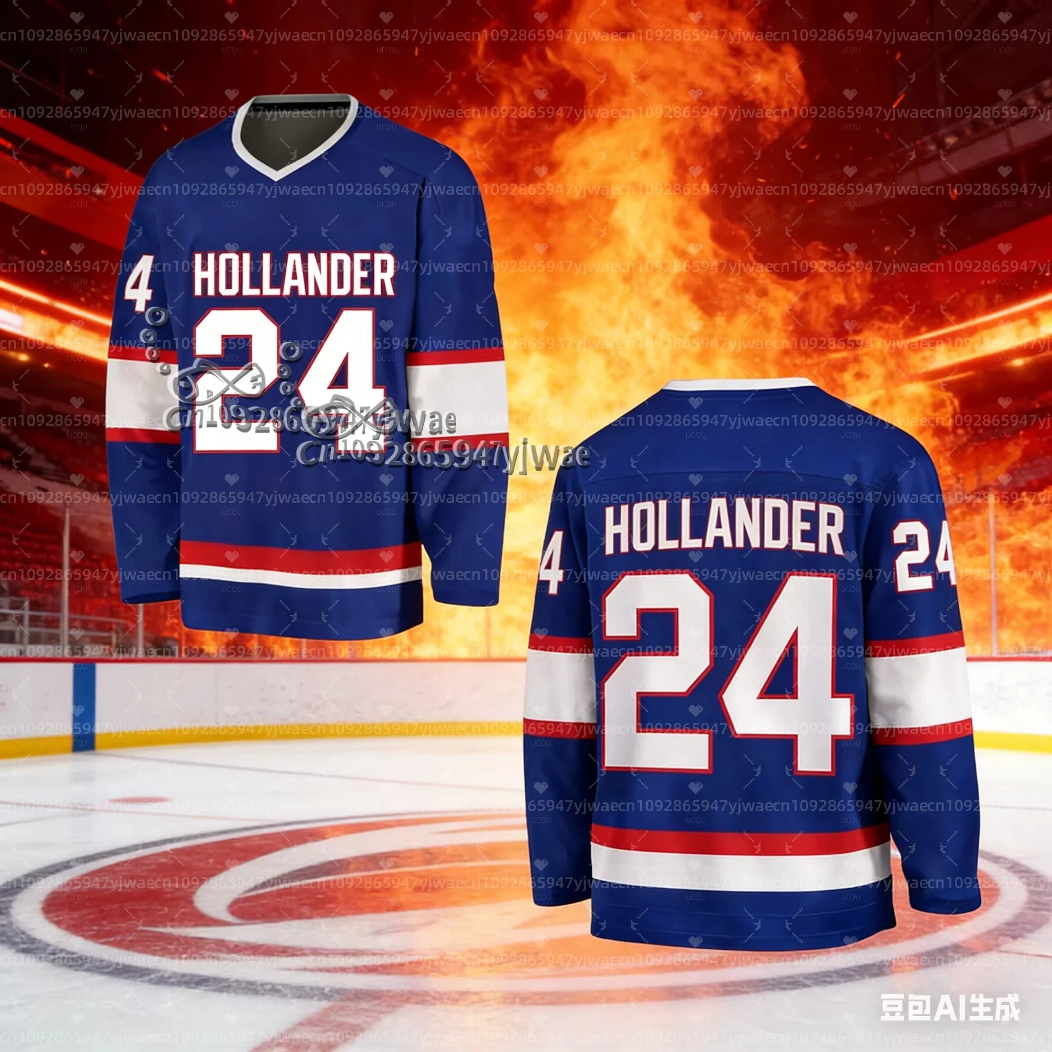 Women's Heated Rivalry Hockey Jersey – Long Sleeve Fan Sportswear - lily supply