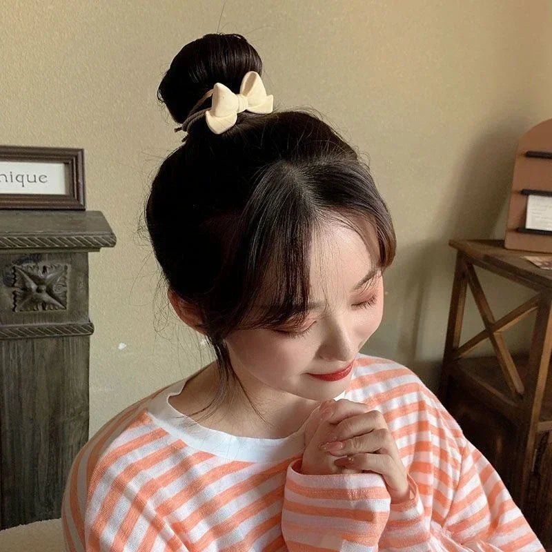 Trendy Minimalist Elastic Scrunchie - Elegant Durable Ponytail Holder - lily supply