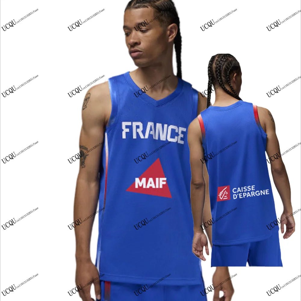 Wembanyama 32 France Basketball Jersey – 2025 - 26 Home & Away - lily supply