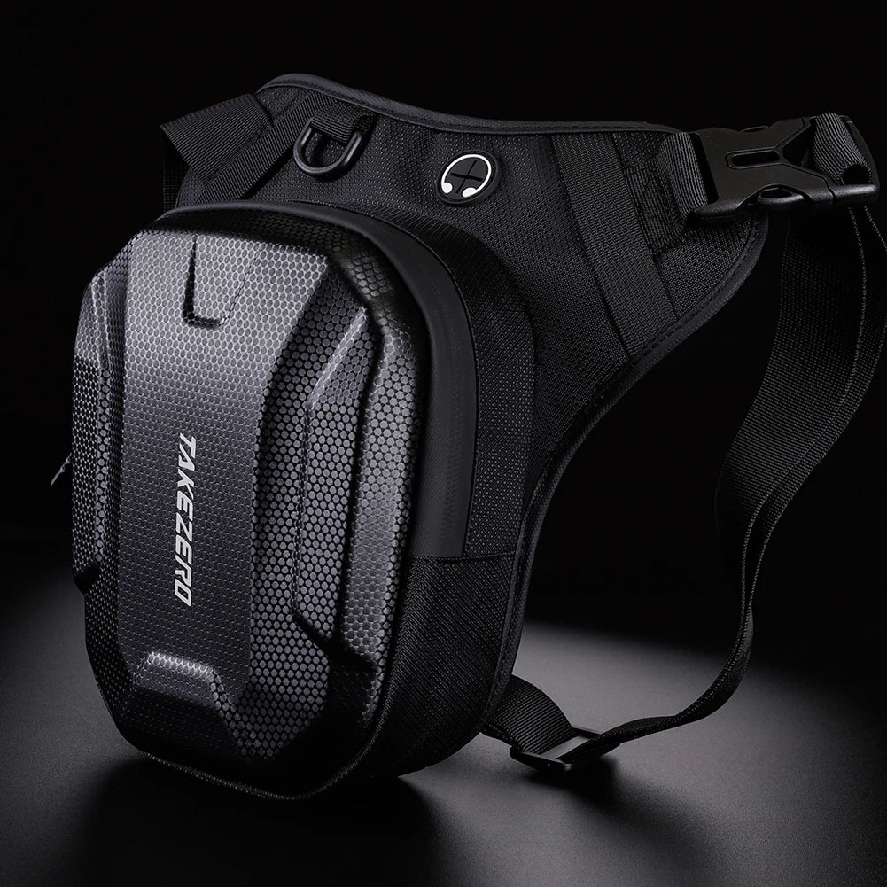 Travel Bag Motorcycle Leg Side Bag Waterproof Motorbike Waist Leg Bag Men Women Hip Bum Pack Outdoor Sports Casual Fanny Pack
