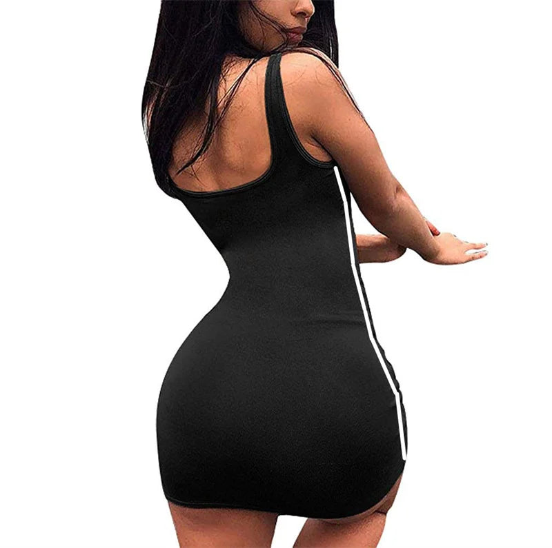 Women's Spaghetti Strap Sheath Dress