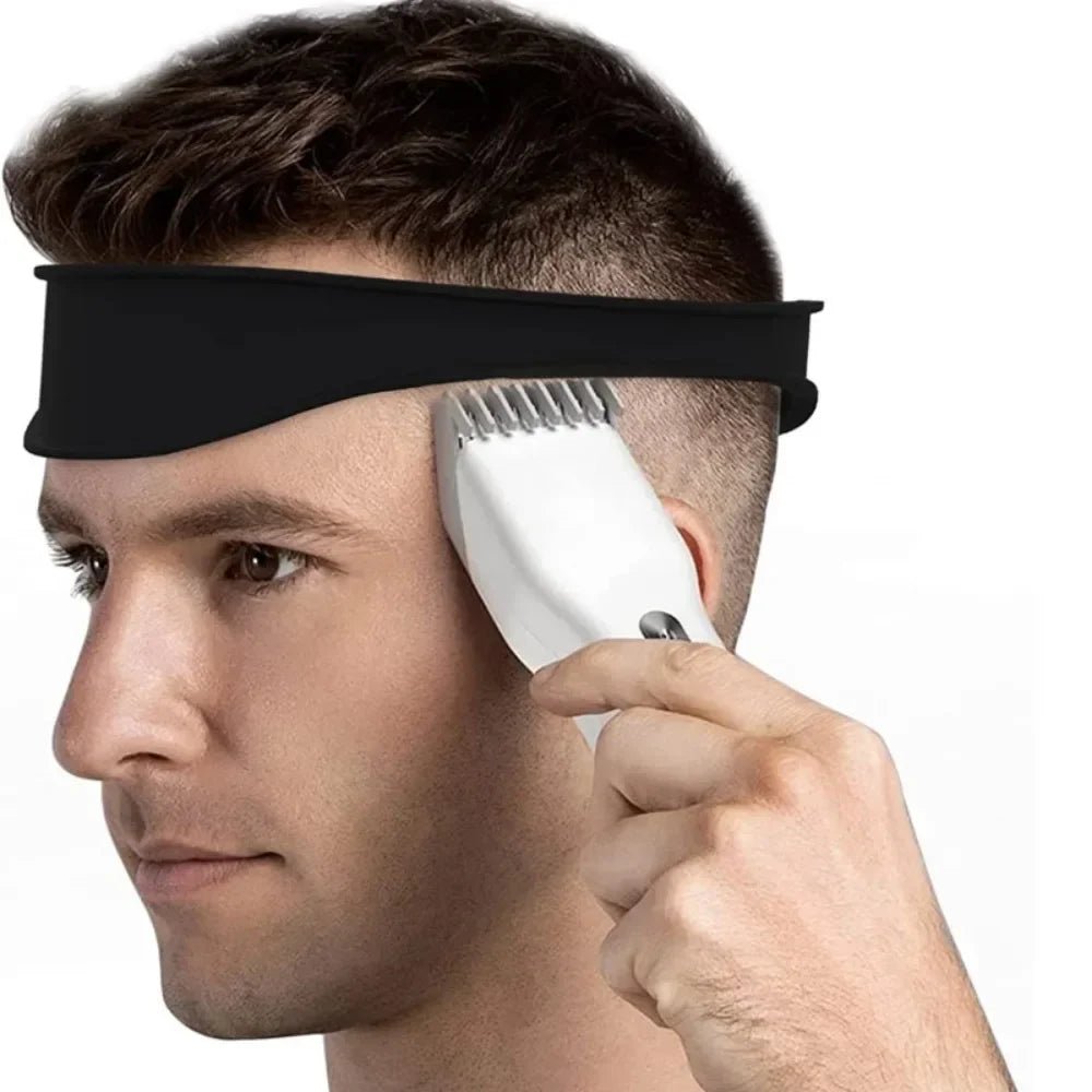DIY Hair Cutting Guide - Silicone Neckline Shaving Template - lily supply