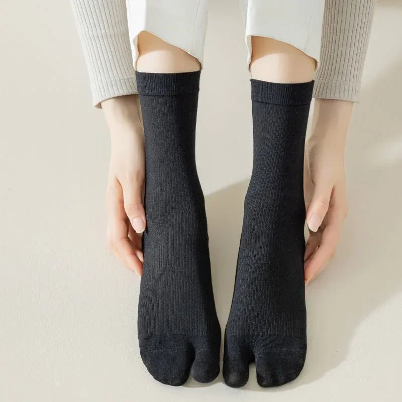 Japanese Tabi Two - Toe Split Socks – Traditional Tabi Style Socks - lily supply