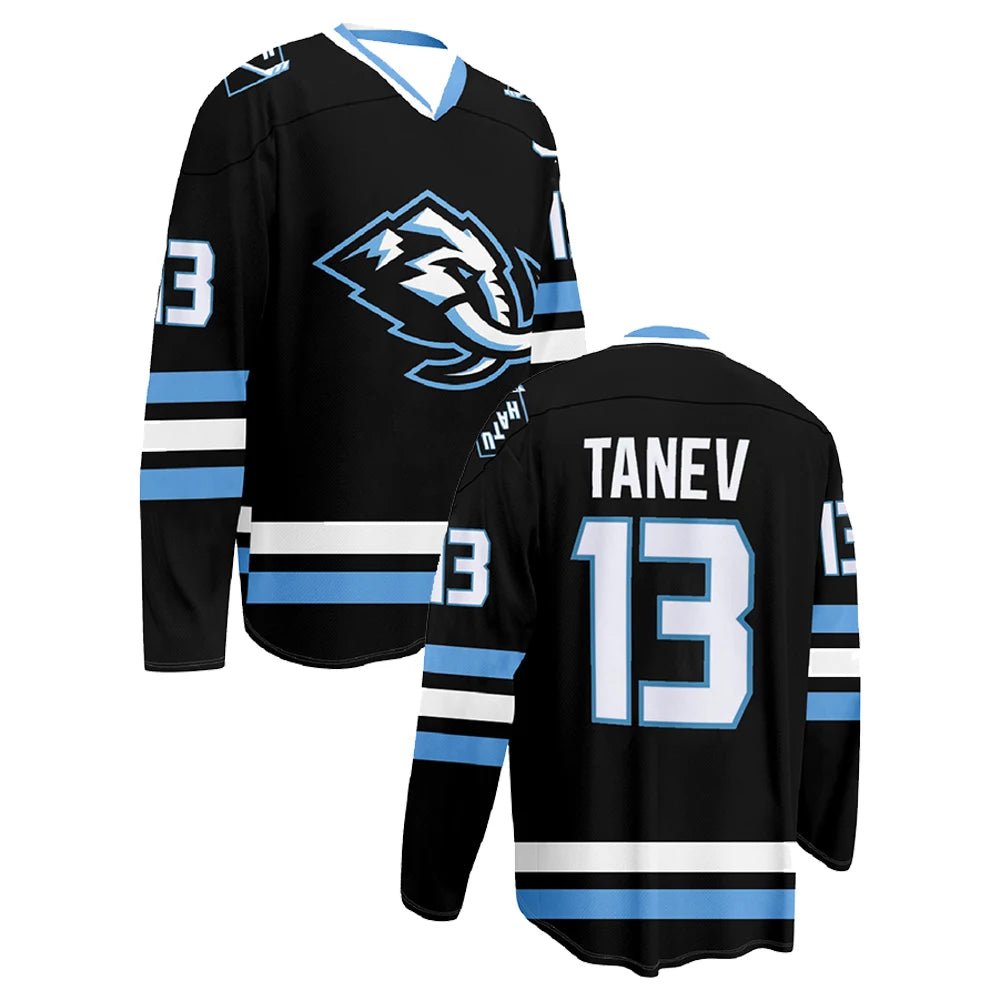 Utah Mammoth Hockey Jersey – V-Neck Long Sleeve Fan Shirt - Apparel & Accessories - lily supply
