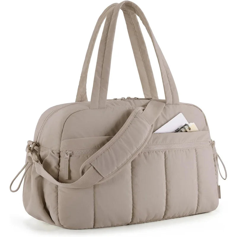 Women's Waterproof Travel Duffle Bag – Dry Wet Separation Gym Sport Handbag