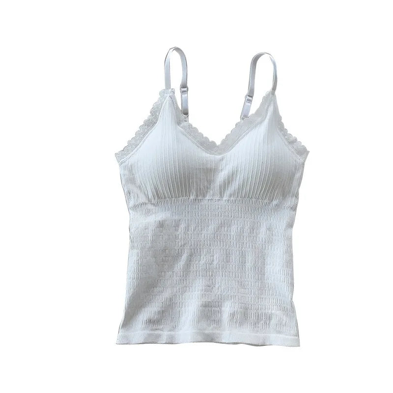 Women's Lace Padded Camisole Vest Top