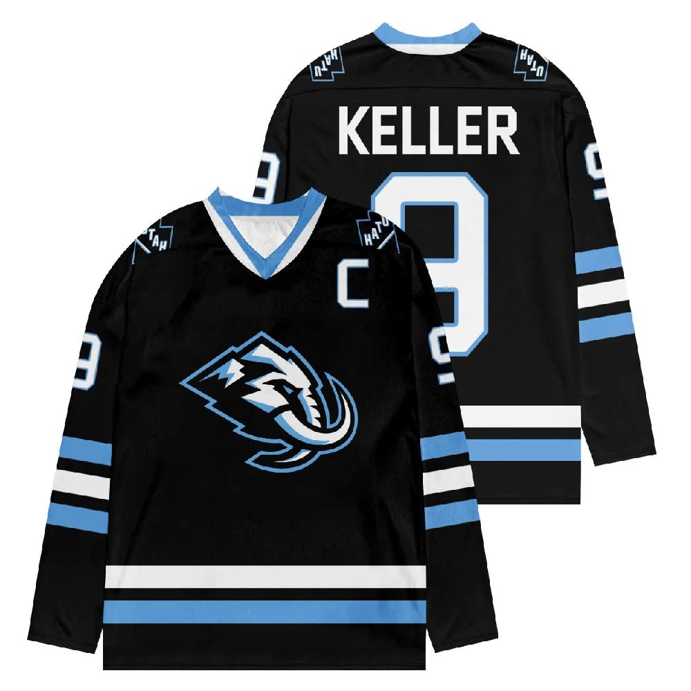 Utah Mammoth Hockey Jersey – V-Neck Long Sleeve Fan Shirt - Apparel & Accessories - lily supply