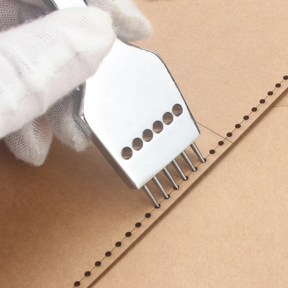 Women's Tote Bag DIY Leather Sewing Template - Kraft Paper Craft Kit