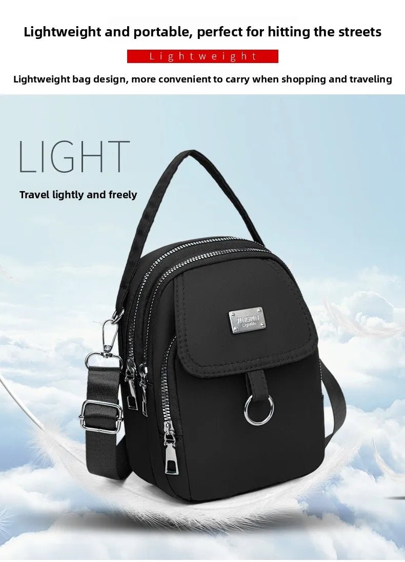 Women's Lightweight Phone Crossbody Tote Bag - Multi - Pocket Daily Outing Bag - lily supply